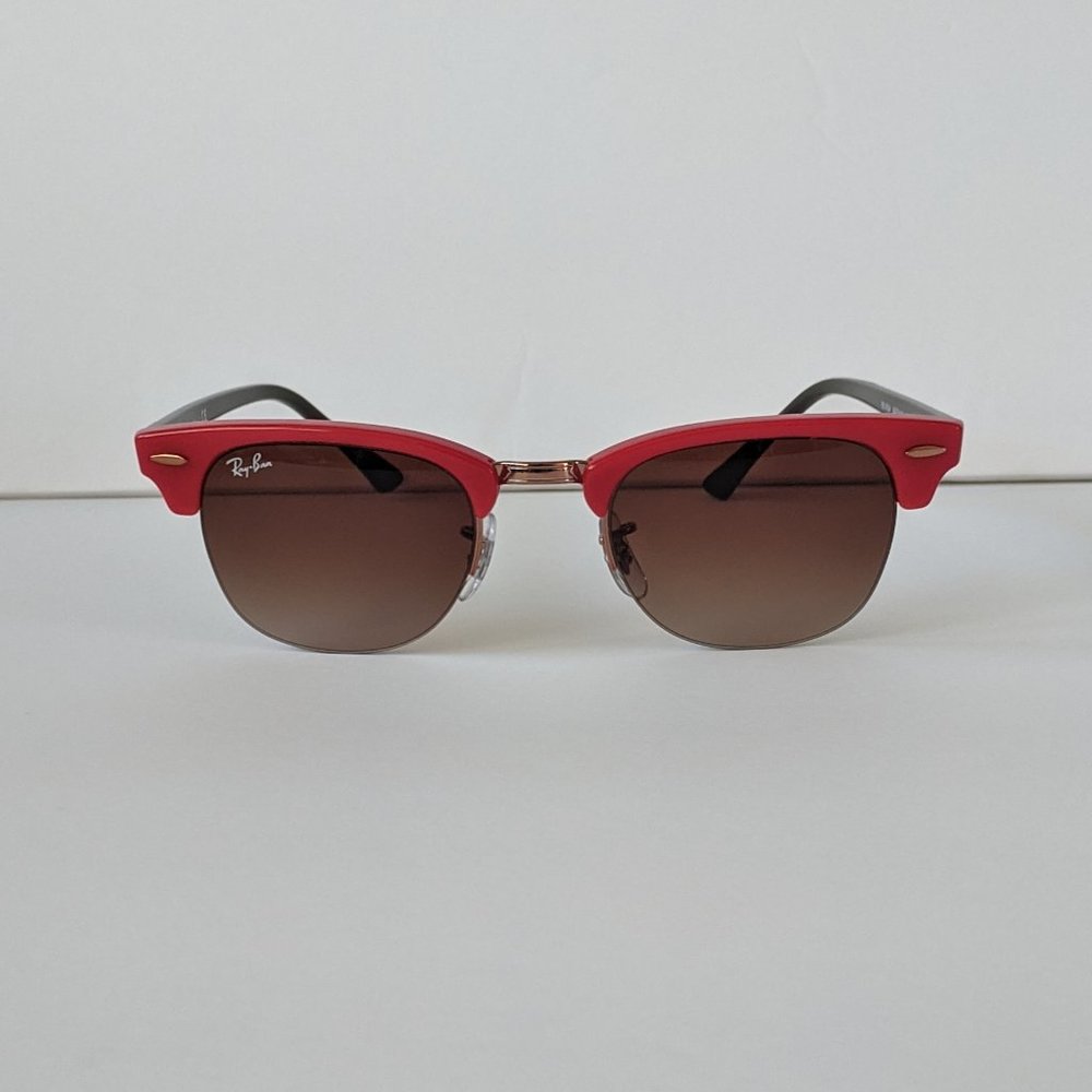 NEW | Ray-Ban | Women's Red Clubmaster Classic
